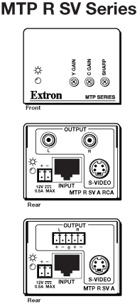 MTP R SV Panel Drawing