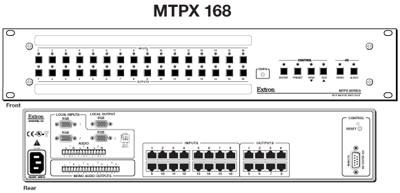 MTPX  168 Panel Drawing