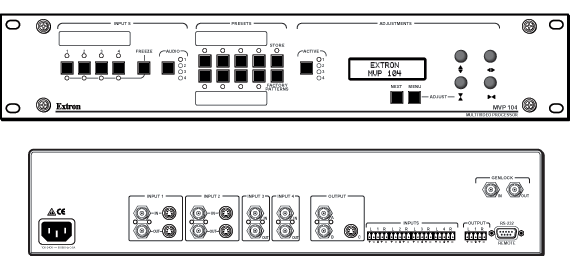 MVP 104GX Panel Drawing