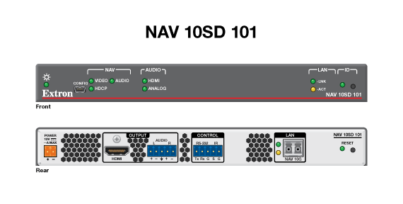 NAV 10SD 101 Panel Drawing