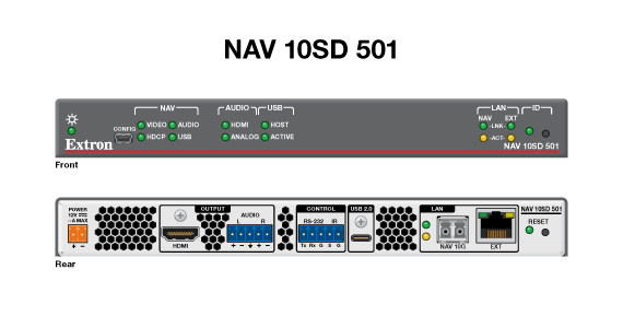 NAV 10SD 501 Panel Drawing