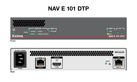 NAV E 101 DTP Panel Drawing