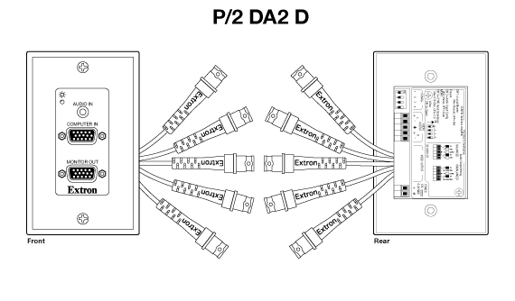 P/2 DA2 D Panel Drawing