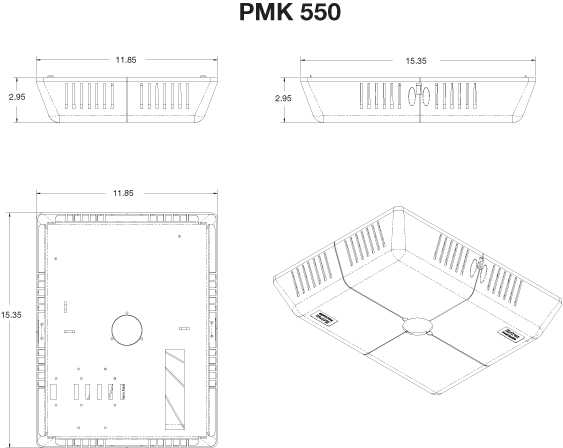 PMK 550 Panel Drawing