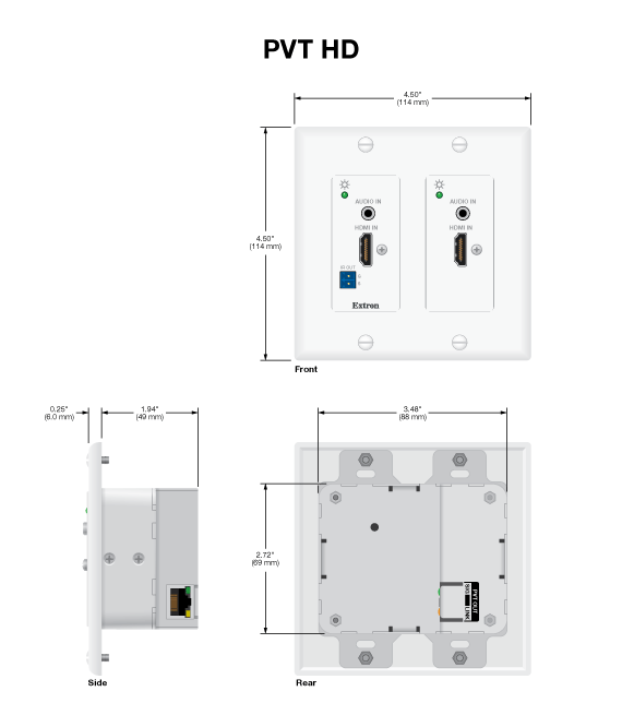 PVT HD Panel Drawing