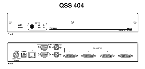 QSS 404 Panel Drawing