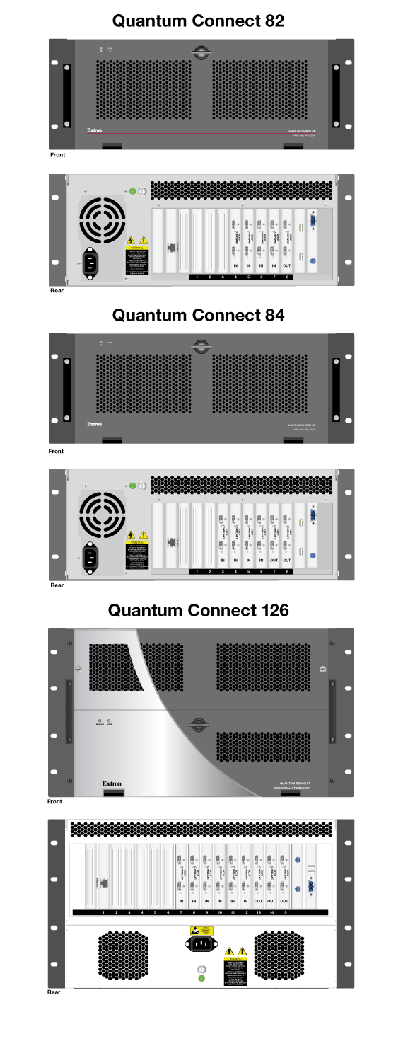 Quantum Connect Series Panel Drawing