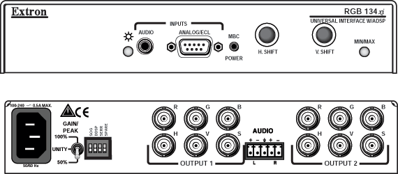 RGB 134xi Panel Drawing