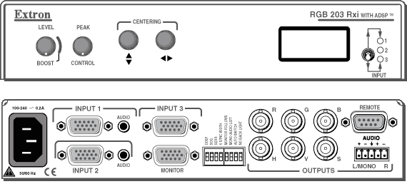 RGB 203 Rxi Panel Drawing