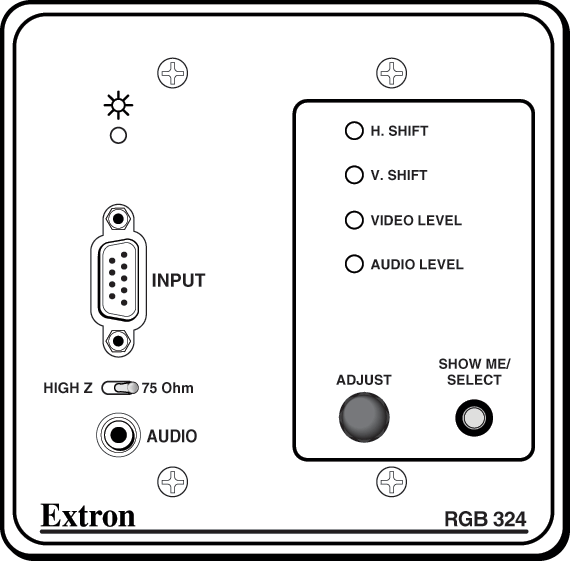 RGB 324, RGB 326 & RGB 340 Panel Drawing