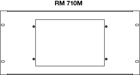 RM 710M Panel Drawing