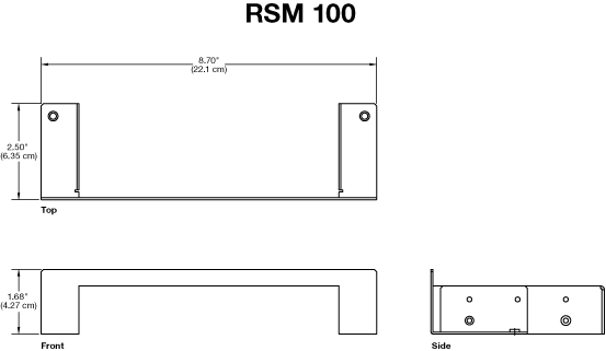 RSM 100 Panel Drawing