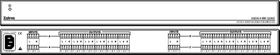 SADA 6 MX Quad Panel Drawing