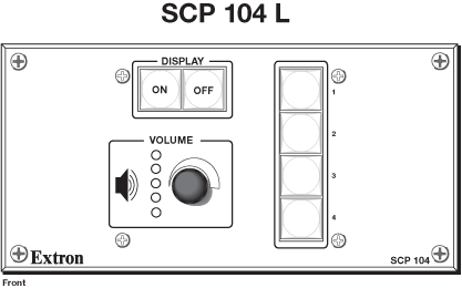 SCP 104 L Panel Drawing