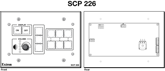 SCP 226 Panel Drawing