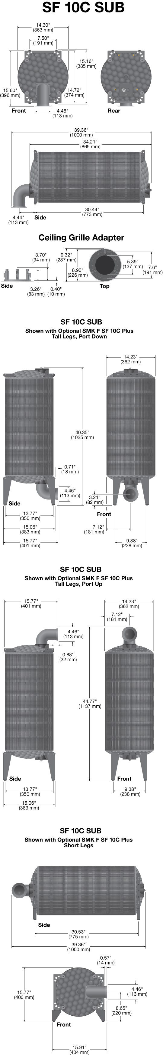 SF 10C SUB Panel Drawing