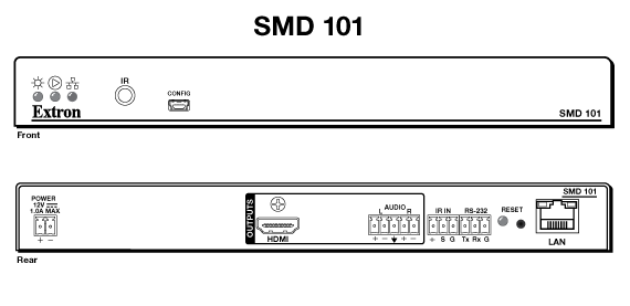 SMD 101 Panel Drawing