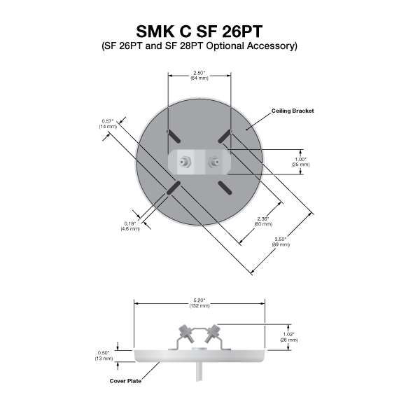 SMK C SF 26PT Panel Drawing