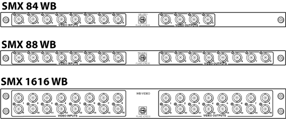 SMX Wideband Series Panel Drawing