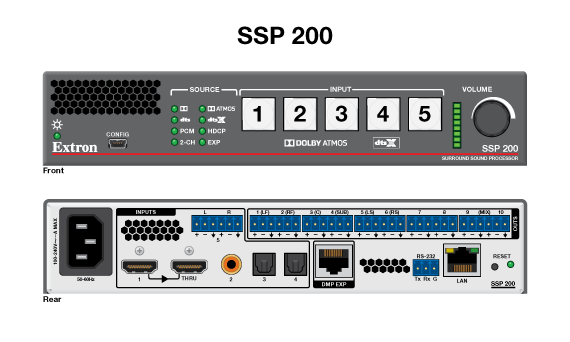 SSP 200 Panel Drawing