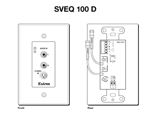 SVEQ 100 D Panel Drawing