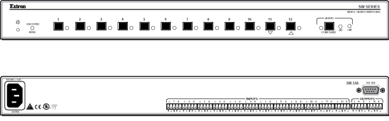 SW 12A Panel Drawing