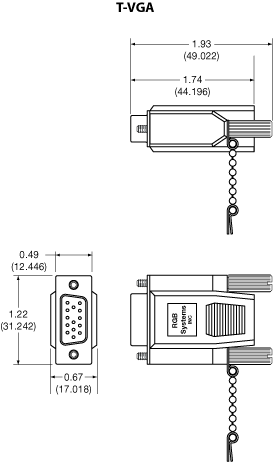 T-VGA Panel Drawing