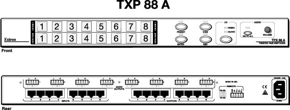 TPX 88 A Panel Drawing