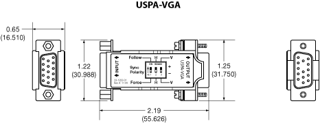 USPA-VGA Panel Drawing