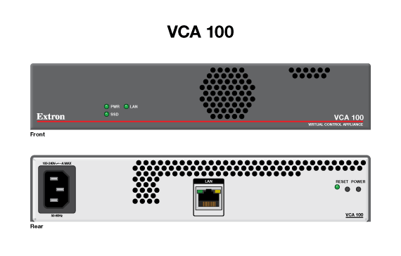 VCA 100 Panel Drawing