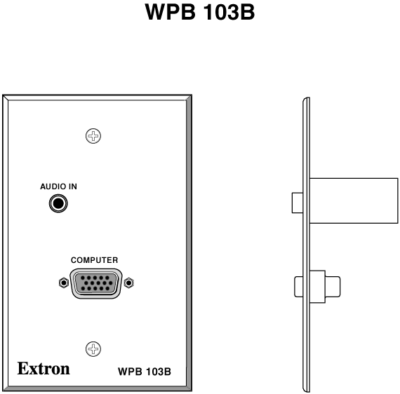 WPB 103B Panel Drawing