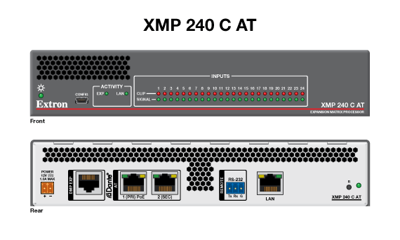 XMP 240 Panel Drawing