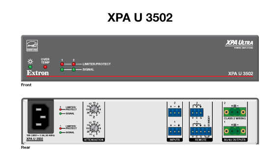 XPA U 3502 Panel Drawing