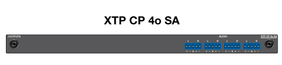 XTP CP 4o SA-Modul Panel Drawing