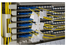 Figure 8: Fiber Optic Patch Panel