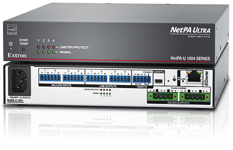 NetPA Ultraネットワークパワーアンプ | Extron