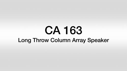 CA 163 Installation Overview